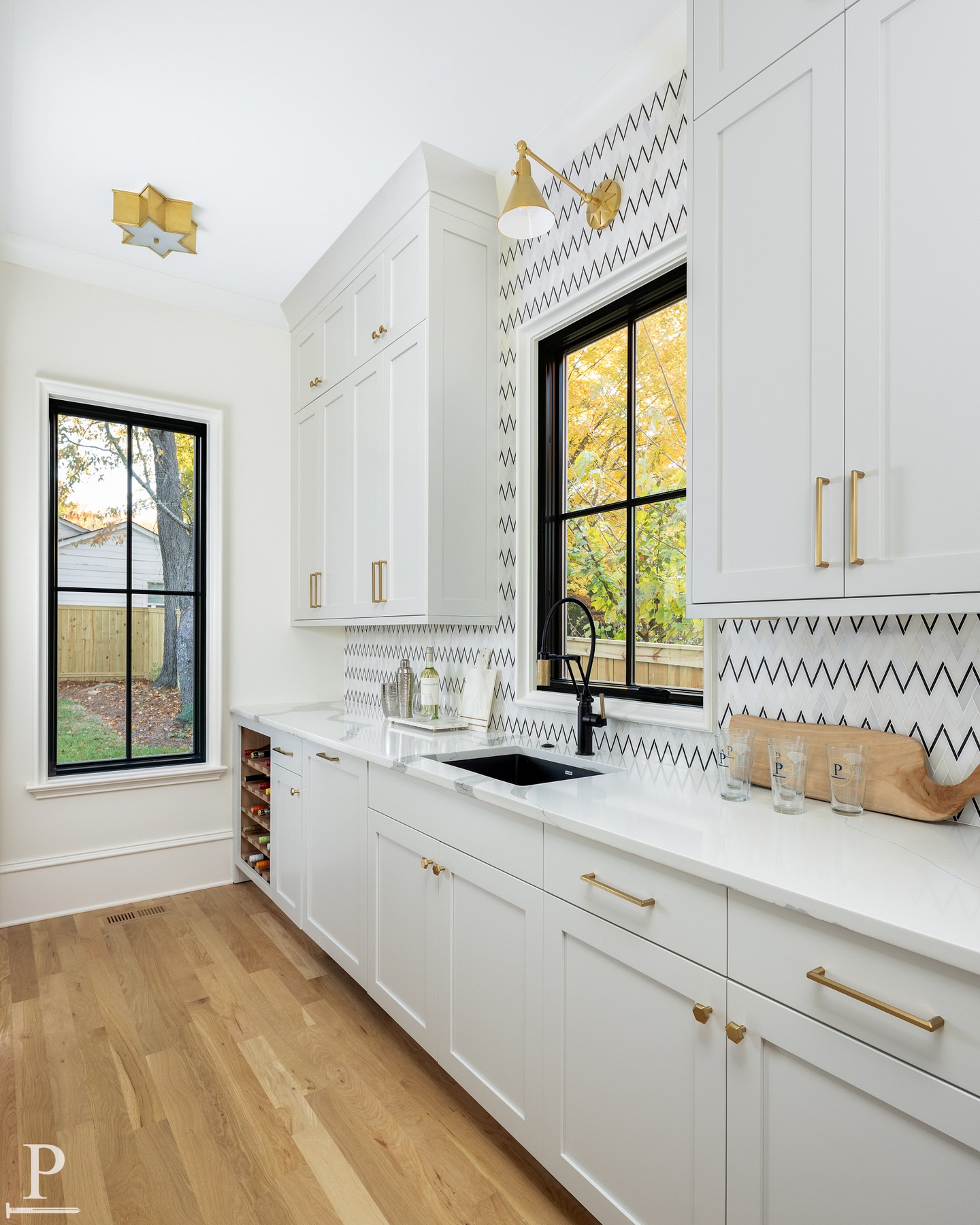 We think a scullery is one of those quiet luxuries in a home. 
It adds extra storage, keeps the mess tucked away, and makes entertaining feel effortless.
