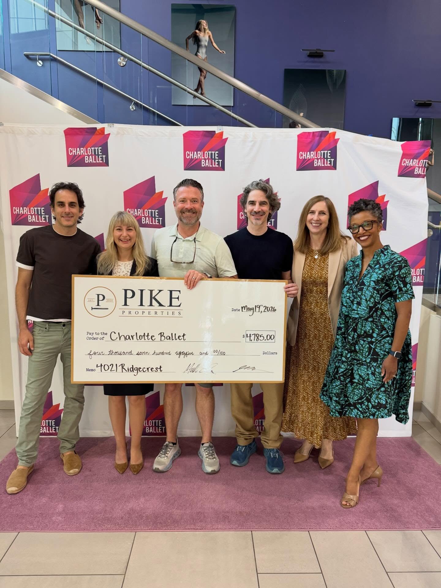 Such a special behind-the-scenes look this week with Charlotte Ballet. We had the chance to see firsthand how this incredible organization pours into our city—creating beauty, discipline, and opportunity through the arts.

Even more meaningful was hearing how our charitable contribution, made on behalf of our newest homeowners, will directly support their mission. And this one feels extra special—these homeowners are repeat Pike Properties buyers, and it means the world to walk alongside clients not just once, but again as they continue building their lives here in Charlotte. 🤍