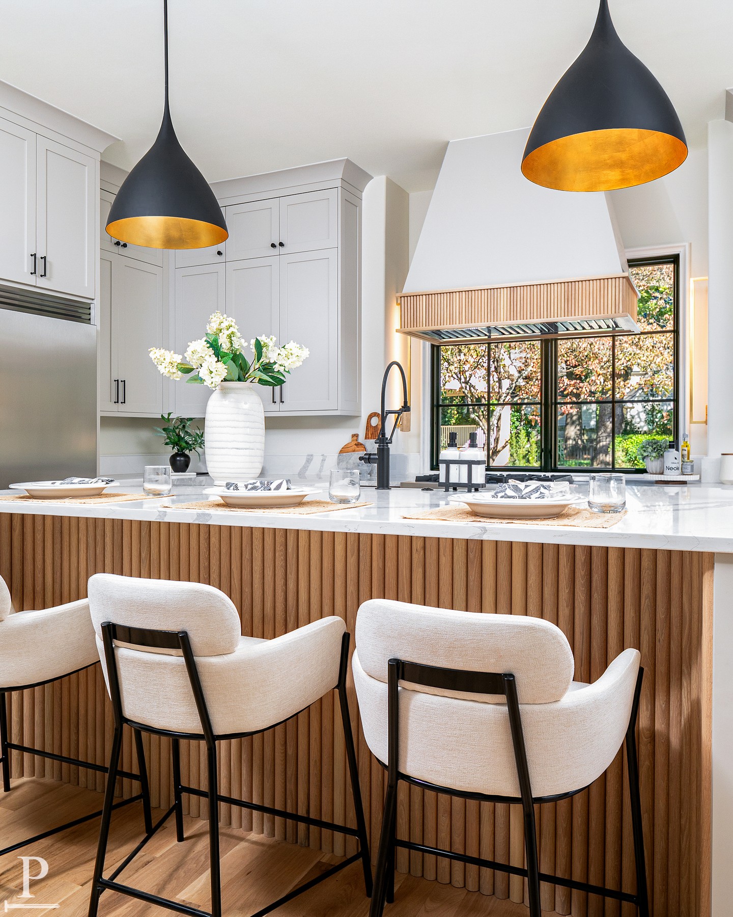 That island hits different every single time we look at this kitchen. Obsessed with how it all came together in here.