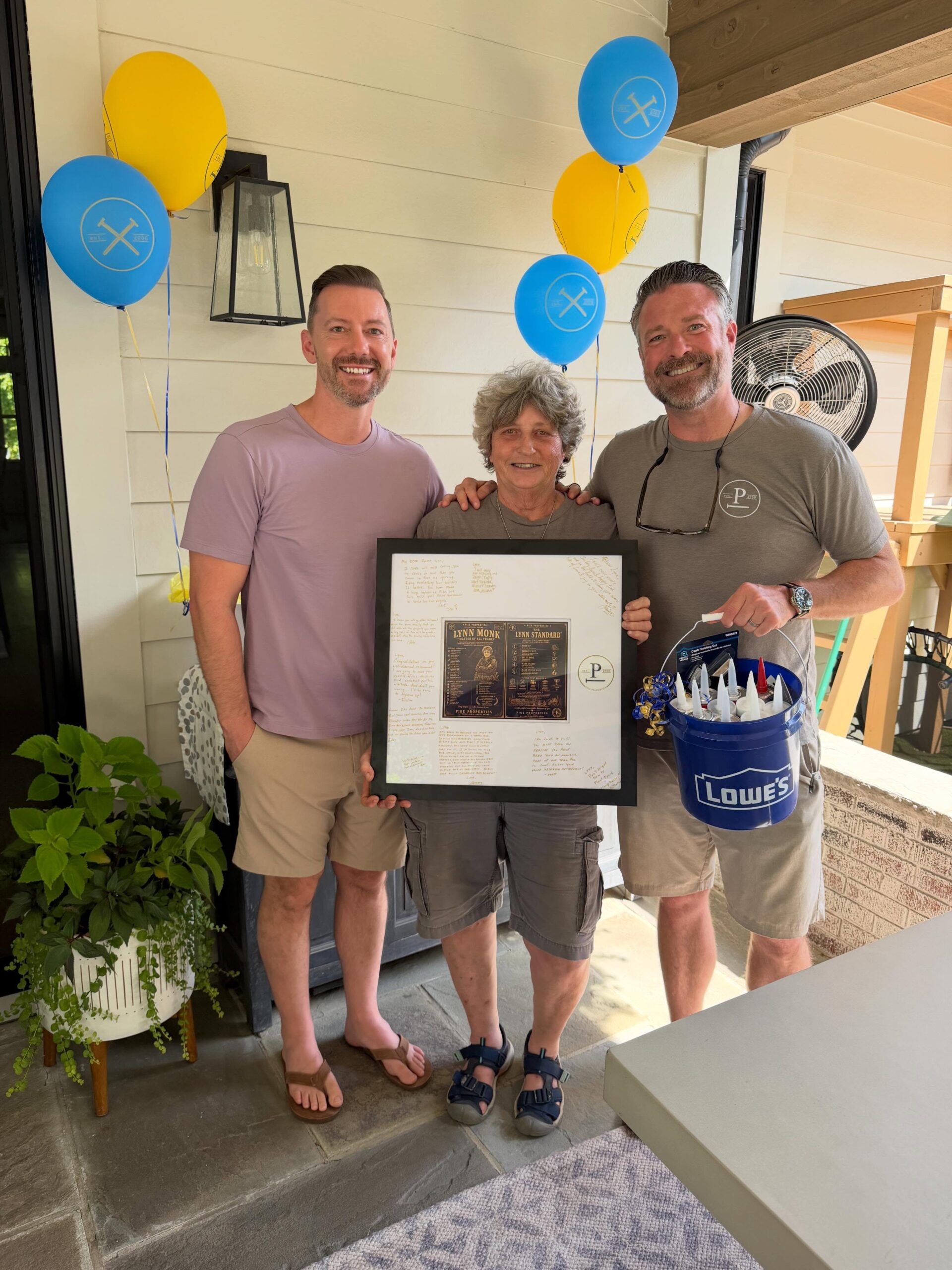 “I fix everything and build it better”

That wasn’t just a saying for Lynn. It was how she worked, every day, for over a decade. Since 2012, she has been one of the foundational people behind what Pike Properties has become. 

The other week we had the chance to celebrate her properly, and it was long overdue. The homes she touched, the problems she solved, the standard she set — that stays with us. We’re wishing her all the best as she begins her well deserved next chapter. 

Thank you, Lynn. We’ll miss you more than you know. 🤍🏠