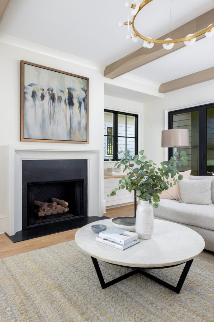 fireplace living room